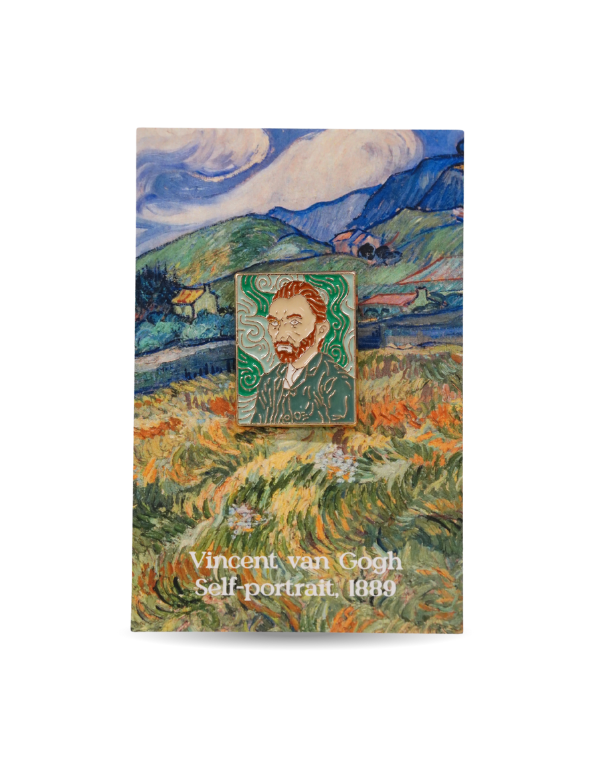 Pin - Vincent Van Gogh: Self-portrait, 1889